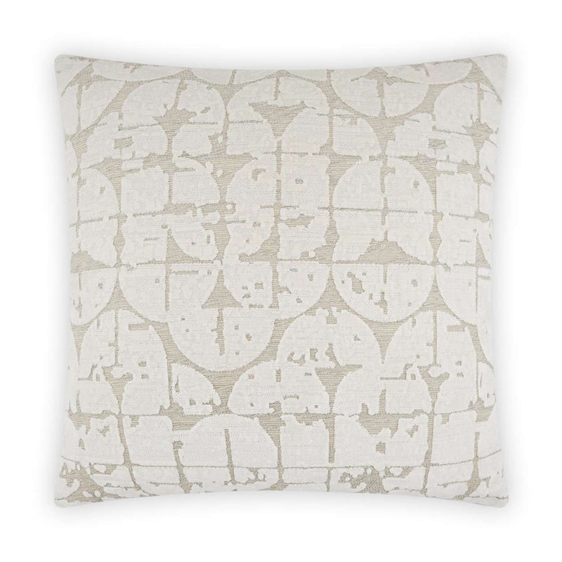 Bravura Oyster Feather Down Fill 24" x 24" Pillow