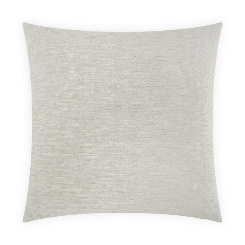 Jennry Ivory Feather Down Fill 24" x 24" Pillow