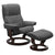 Stressless Mayfair Recliner Brown Stain Base Batick Grey