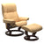 Stressless Mayfair Recliner Brown Stain Base Paloma Yellow