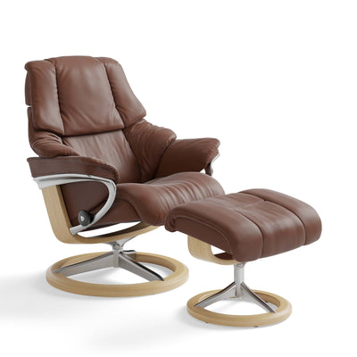 Reno Recliner in Paloma Copper Oak Base GALLERY