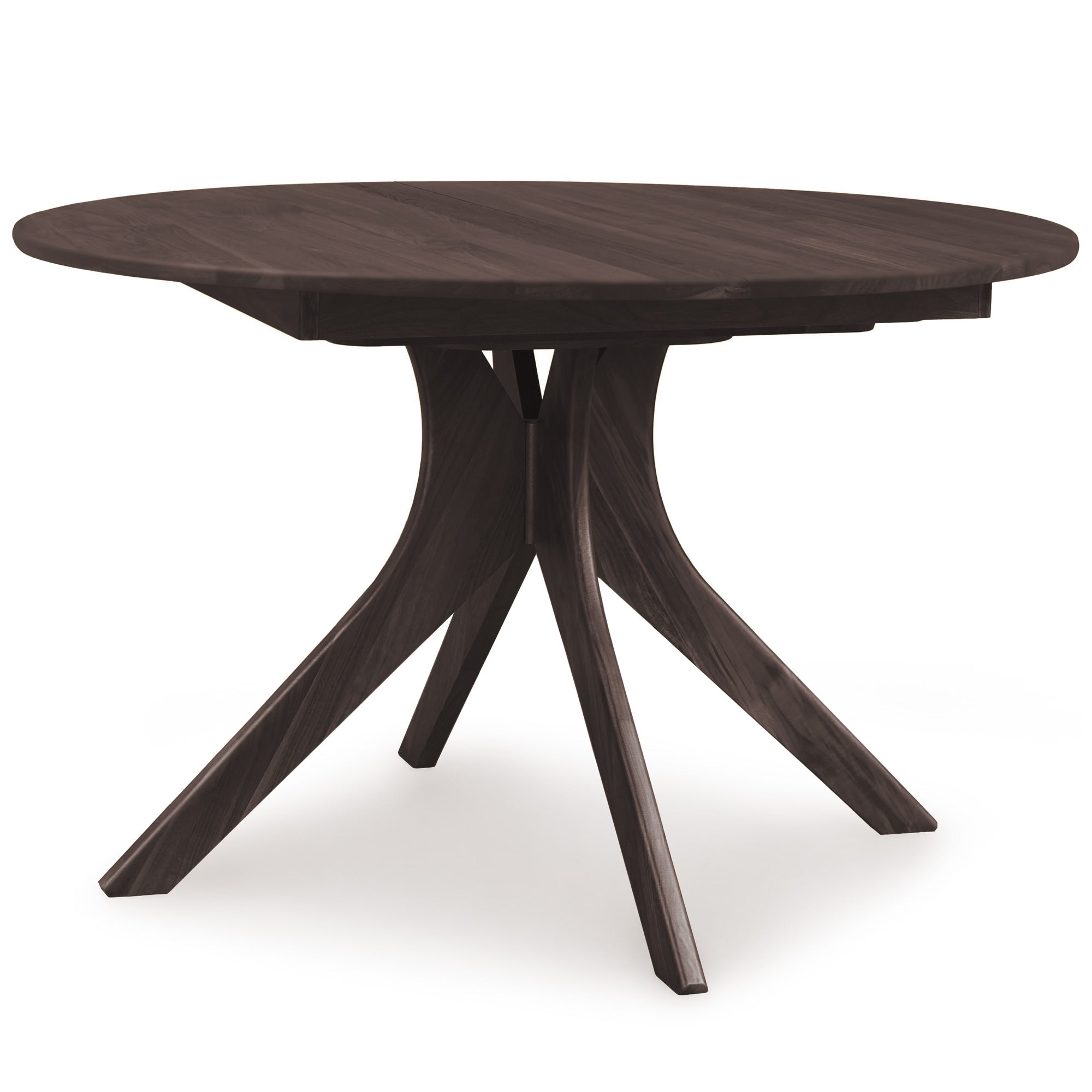 Copeland Furniture : Natural Hardwood Furniture from Vermont : Audrey Round  Extension Table in Cherry