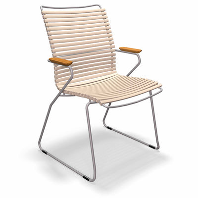 Click Outdoor Dining Arm Chair Tall Back