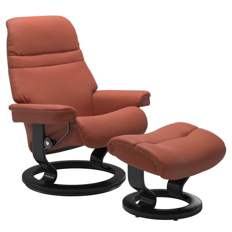 Stressless Sunrise Medium Recliner - Classic - Paloma Henna - In Stock