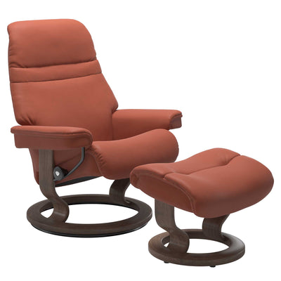 Stressless Sunrise Small Recliner - Classic - Paloma Henna - In Stock