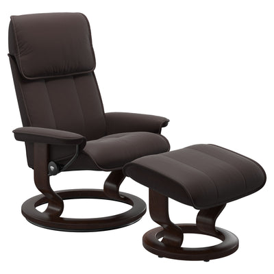 Stressless Admiral Classic Brown Stain Base