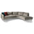 Thayer Coggin Slice Curved Bumper Sectional